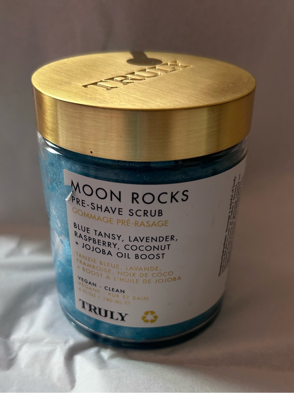 TRULY Moon Rocks Pre-Shave Scrub
